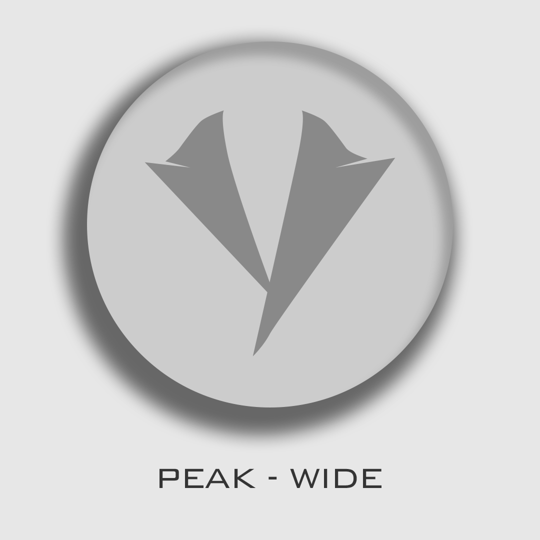 Peak Lapel Wide
