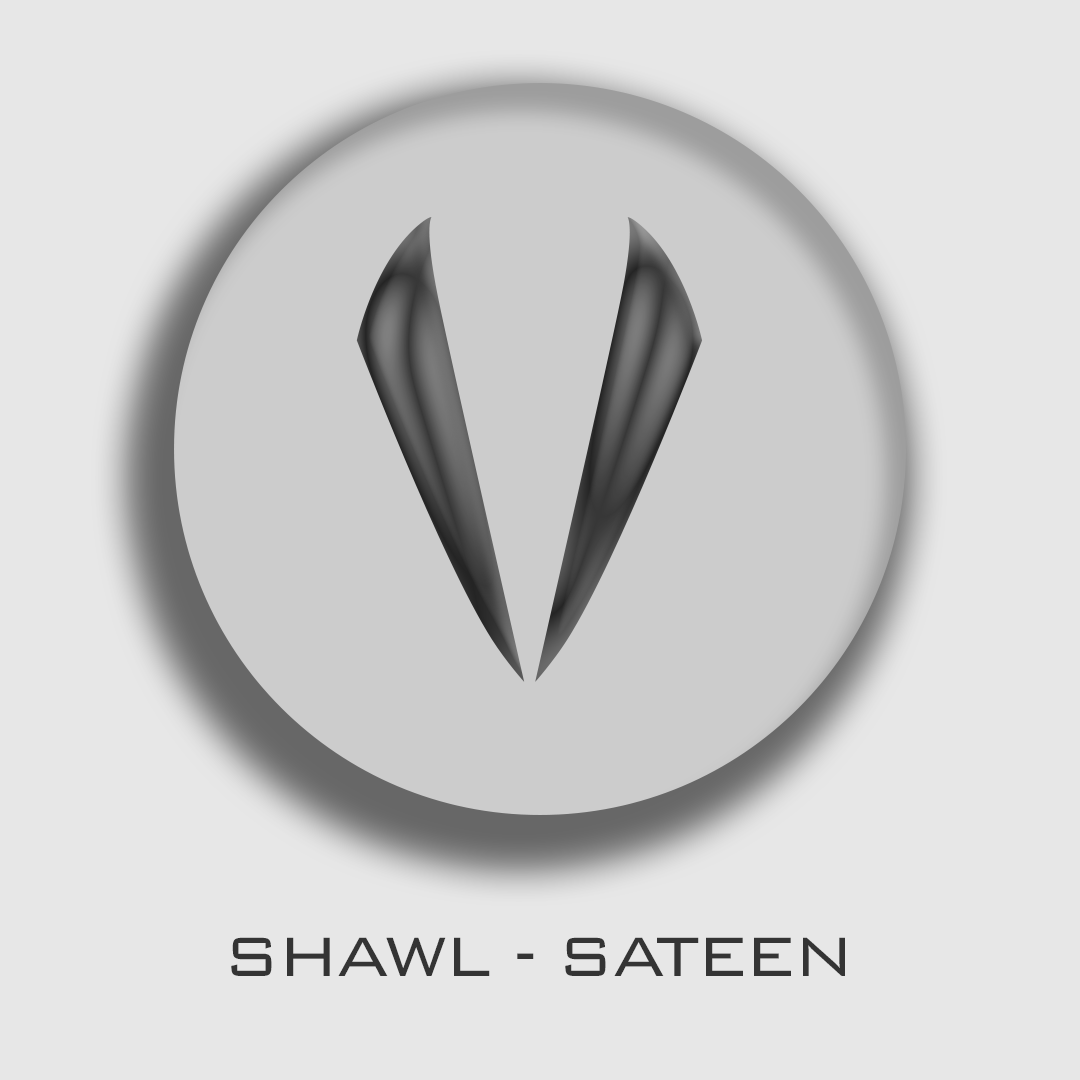 Shawl Lapel Sateen